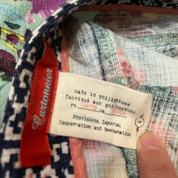 🟩 Anthropologie Floral Shorts - Picture 4 of 5